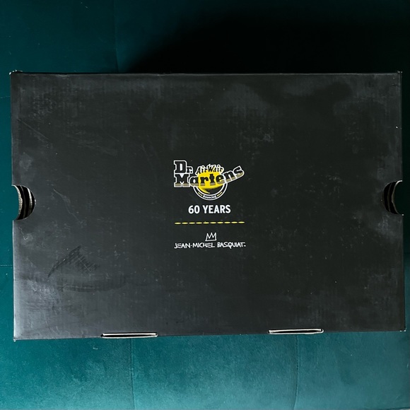 Dr. Martens 1460 Basquiat Leather Lace Up Boots - Limited Edition - Picture 12 of 12